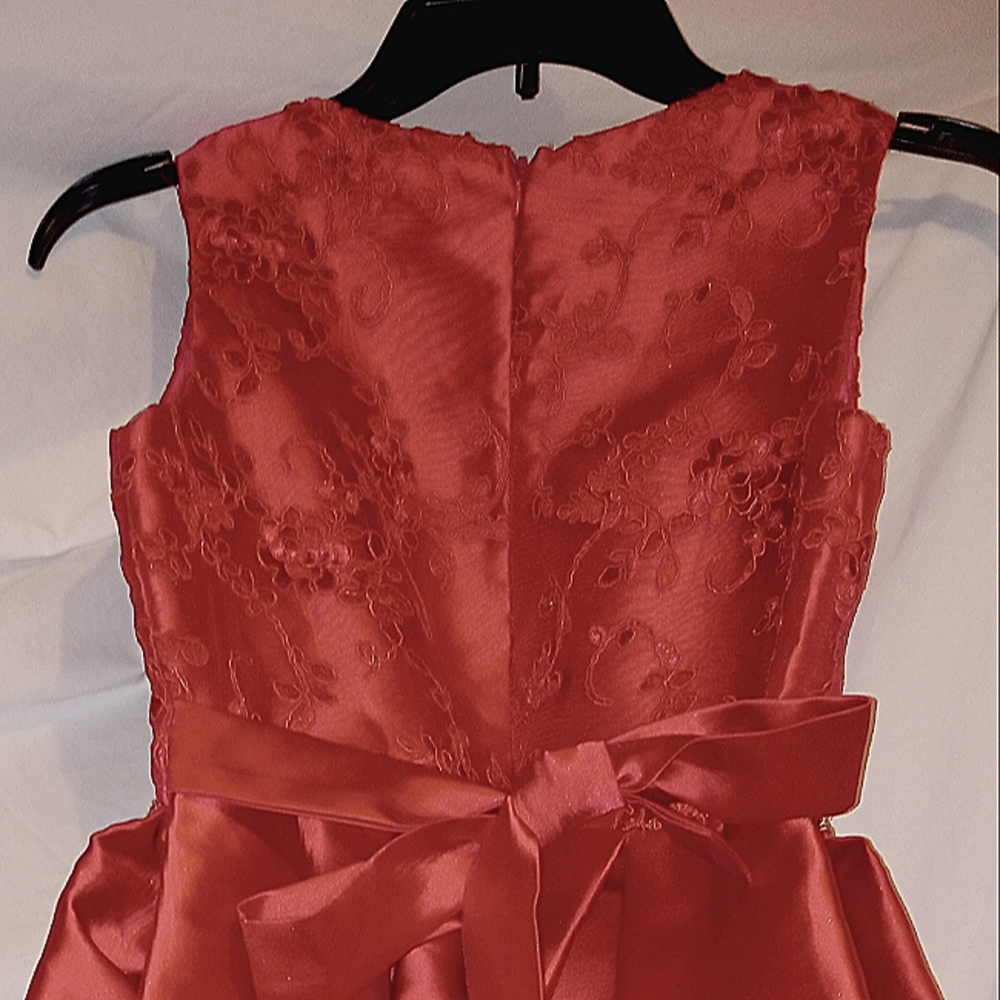 Red holiday Dress girls size 6